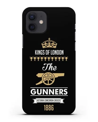 Чехол Arsenal The Gunners. Kings of London силиконовый для iPhone 12