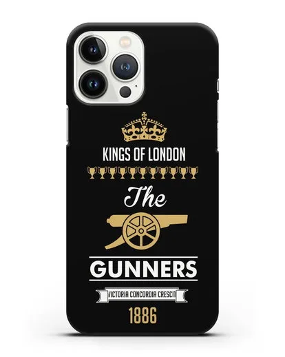 Чехол Arsenal The Gunners. Kings of London силиконовый для iPhone 13 Pro Max