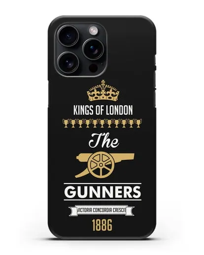 Чехол Arsenal The Gunners. Kings of London силиконовый для iPhone 15 Pro Max