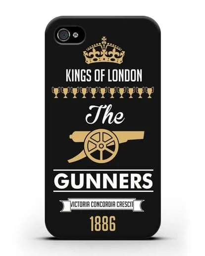 Чехол Arsenal The Gunners. Kings of London силиконовый для iPhone 4/4s