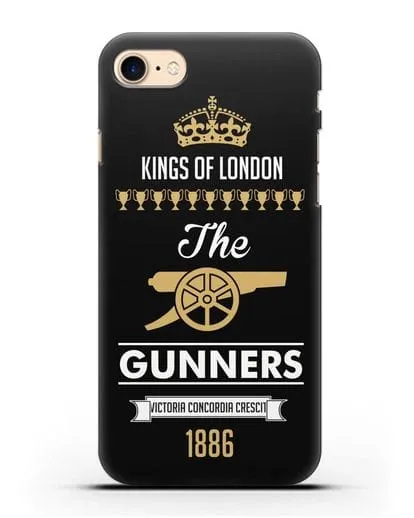 Чехол Arsenal The Gunners. Kings of London силиконовый для iPhone 7
