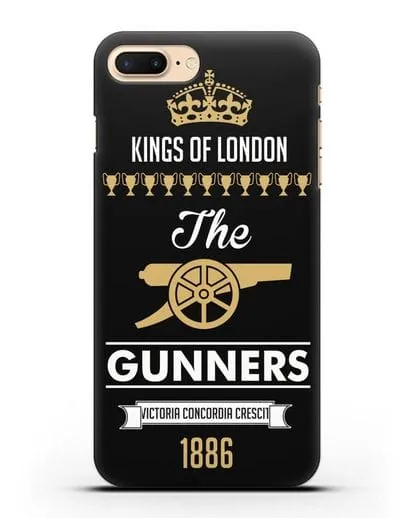 Чехол Arsenal The Gunners. Kings of London силиконовый для iPhone 7 Plus