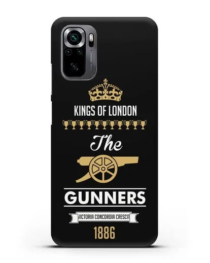 Чехол Arsenal The Gunners. Kings of London силиконовый для Xiaomi Poco M5s