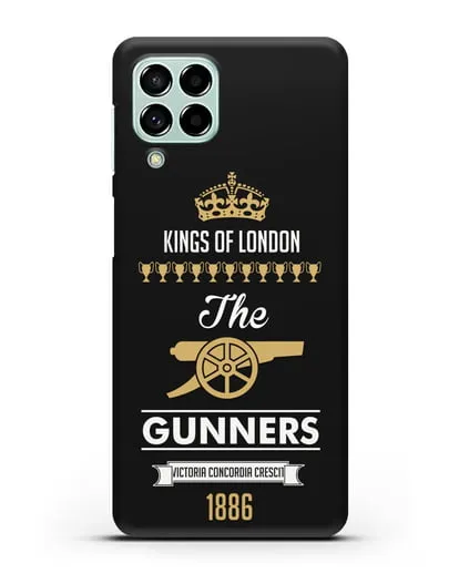 Чехол Arsenal The Gunners. Kings of London силиконовый для Samsung Galaxy M53 [SM-M536]