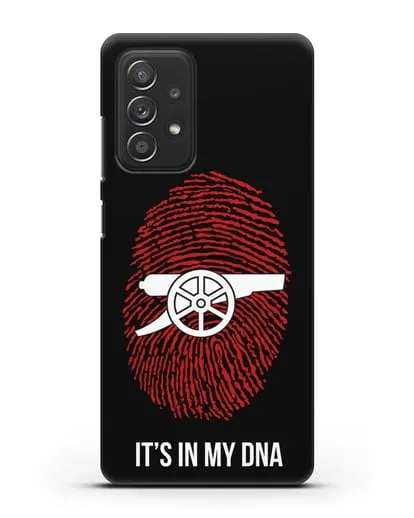 Чехол Arsenal с надписью It's in my DNA силиконовый для Samsung Galaxy A53