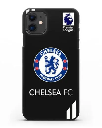 Чехол с логотипом ФК Челси силиконовый для iPhone 11