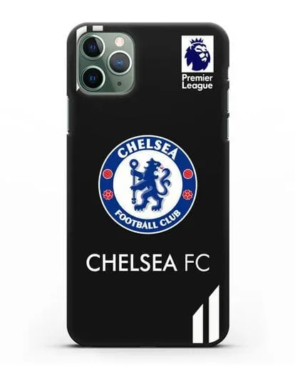 Чехол с логотипом ФК Челси силиконовый для iPhone 11 Pro Max