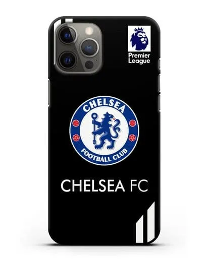 Чехол с логотипом ФК Челси силиконовый для iPhone 12 Pro Max