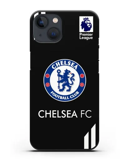 Чехол с логотипом ФК Челси силиконовый для iPhone 13