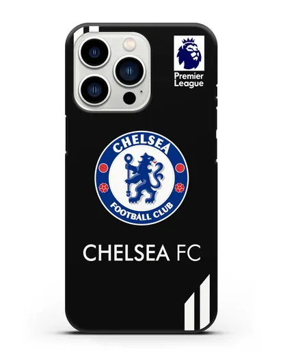 Чехол с логотипом ФК Челси силиконовый для iPhone 13 Pro