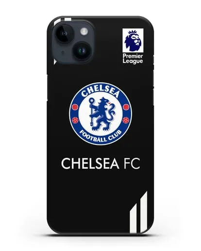 Чехол с логотипом ФК Челси силиконовый для iPhone 14 Plus