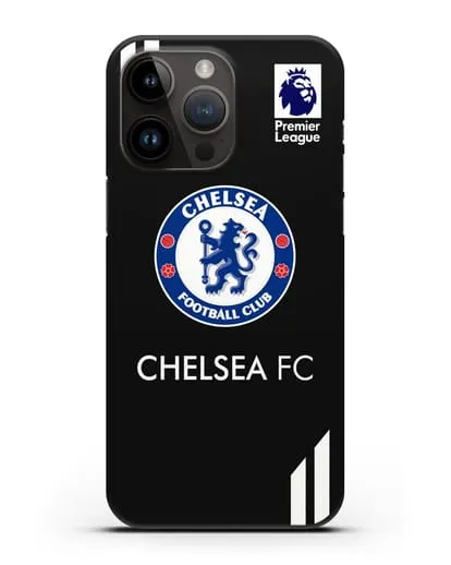 Чехол с логотипом ФК Челси силиконовый для iPhone 14 Pro Max