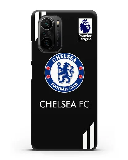 Чехол с логотипом ФК Челси силиконовый для Xiaomi Poco F3