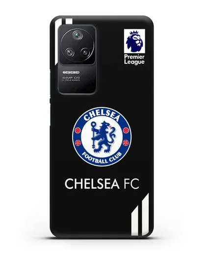 Чехол с логотипом ФК Челси силиконовый для Xiaomi Poco F4