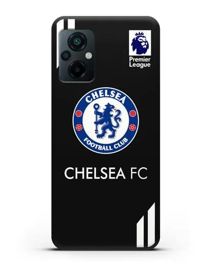 Чехол с логотипом ФК Челси силиконовый для Xiaomi Poco M5