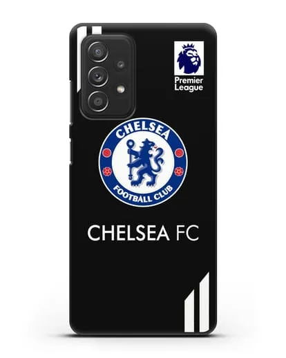Чехол с логотипом ФК Челси силиконовый для Samsung Galaxy A53