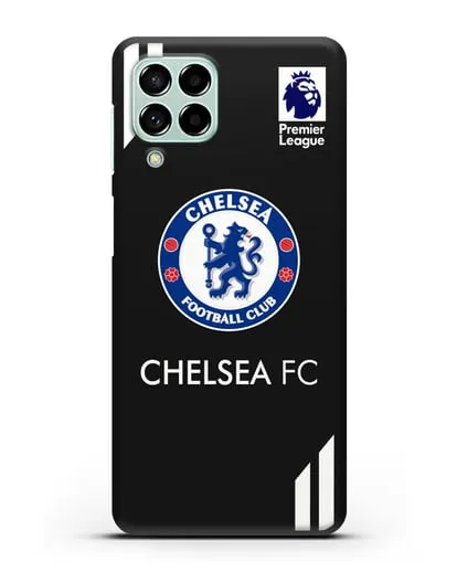 Чехол с логотипом ФК Челси силиконовый для Samsung Galaxy M53 [SM-M536]