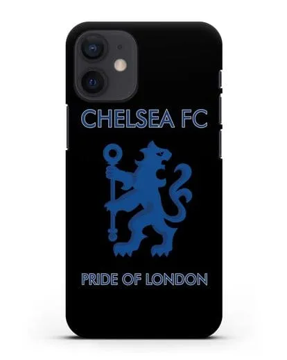 Чехол с надписью Chelsea FC. Pride of London силиконовый для iPhone 12 mini