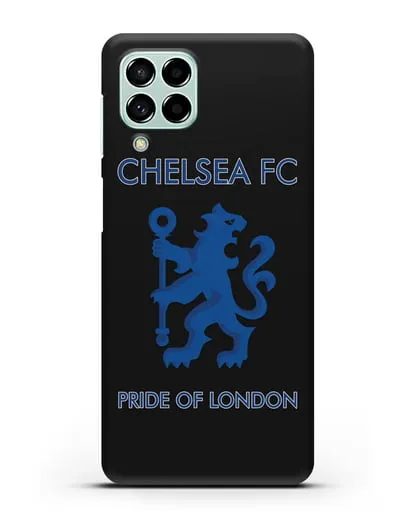 Чехол с надписью Chelsea FC. Pride of London силиконовый для Samsung Galaxy M53 [SM-M536]