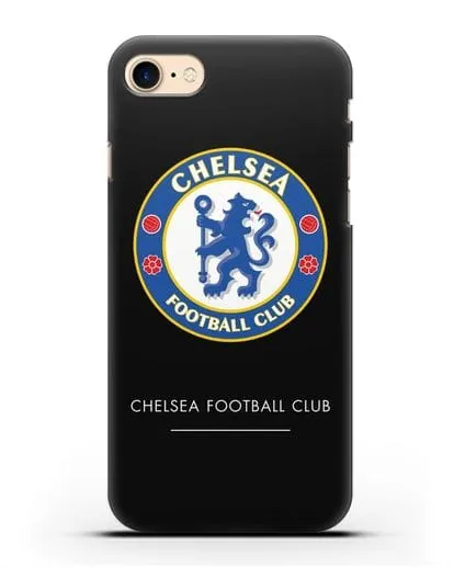 Чехол с логотипом Chelsea FC силиконовый для iPhone 8