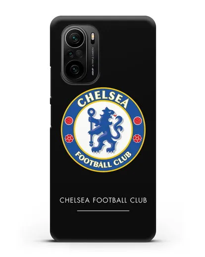 Чехол с логотипом Chelsea FC силиконовый для Xiaomi Poco F3
