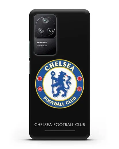 Чехол с логотипом Chelsea FC силиконовый для Xiaomi Poco F4