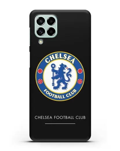 Чехол с логотипом Chelsea FC силиконовый для Samsung Galaxy M53 [SM-M536]