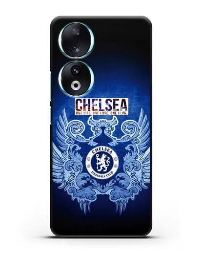 Чехол с рисунком Челси One Life. One Love. One club силиконовый для Honor 90