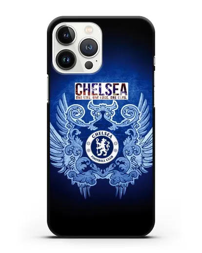 Чехол с рисунком Челси One Life. One Love. One club силиконовый для iPhone 13 Pro Max