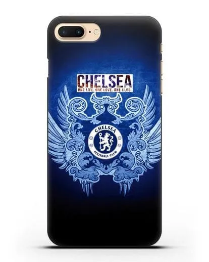 Чехол с рисунком Челси One Life. One Love. One club силиконовый для iPhone 7 Plus