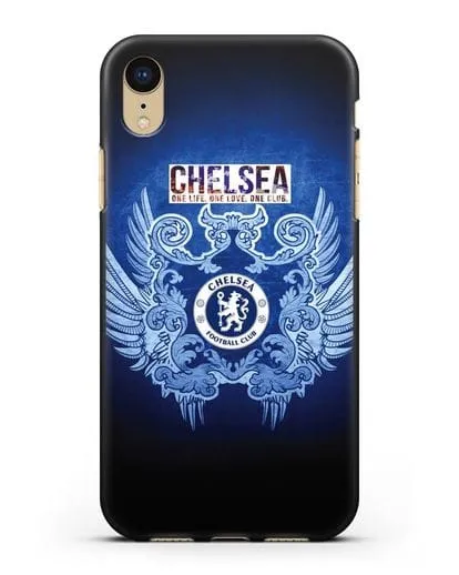 Чехол с рисунком Челси One Life. One Love. One club силиконовый для iPhone XR