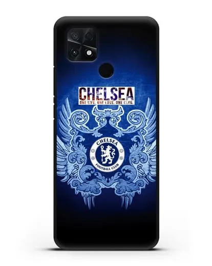 Чехол с рисунком Челси One Life. One Love. One club силиконовый для Xiaomi Poco C40