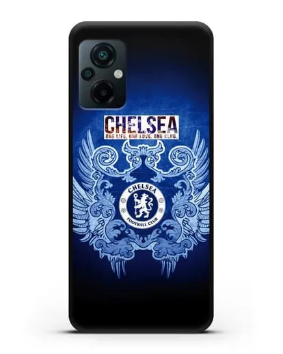 Чехол с рисунком Челси One Life. One Love. One club силиконовый для Xiaomi Poco M5