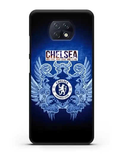 Чехол с рисунком Челси One Life. One Love. One club силиконовый для Xiaomi Redmi Note 9T