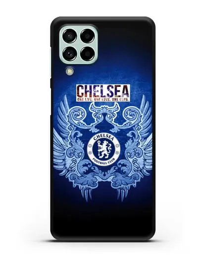 Чехол с рисунком Челси One Life. One Love. One club силиконовый для Samsung Galaxy M53 [SM-M536]