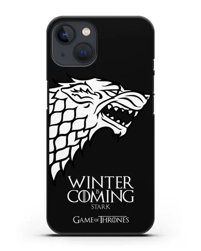 Чехол Дом Старков. Зима близко силиконовый для iPhone 13 Mini