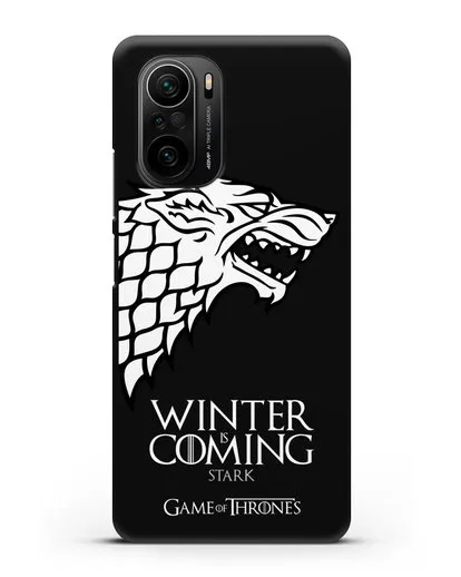 Чехол Дом Старков. Зима близко силиконовый для Xiaomi Poco F3 Pro