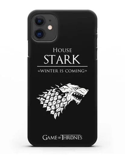 Чехол House Stark. Winter is coming силиконовый для iPhone 11