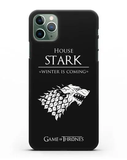 Чехол House Stark. Winter is coming силиконовый для iPhone 11 Pro Max