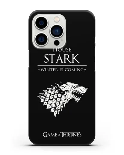 Чехол House Stark. Winter is coming силиконовый для iPhone 13 Pro