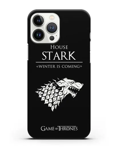 Чехол House Stark. Winter is coming силиконовый для iPhone 13 Pro Max