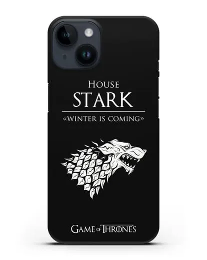 Чехол House Stark. Winter is coming силиконовый для iPhone 14