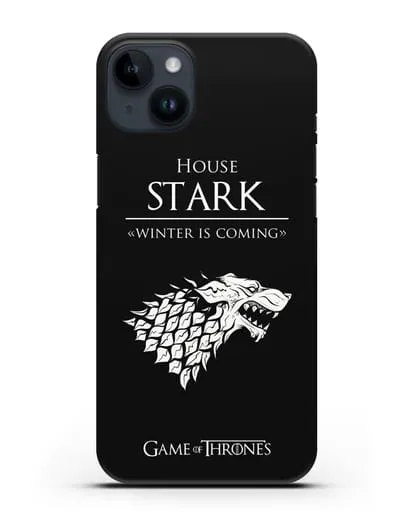 Чехол House Stark. Winter is coming силиконовый для iPhone 14 Plus