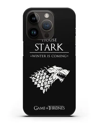 Чехол House Stark. Winter is coming силиконовый для iPhone 14 Pro