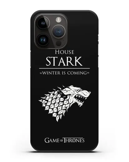 Чехол House Stark. Winter is coming силиконовый для iPhone 14 Pro Max