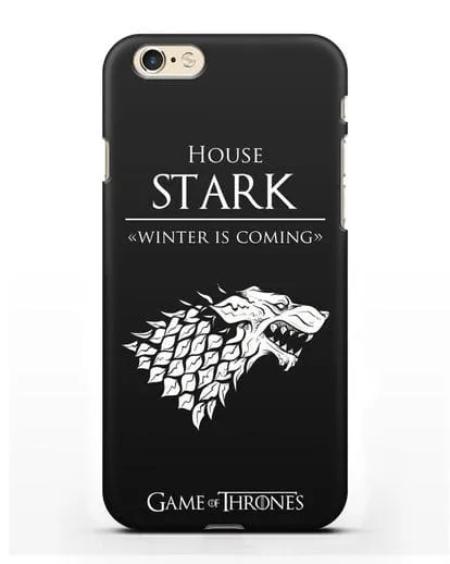 Чехол House Stark. Winter is coming силиконовый для iPhone 6s
