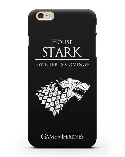 Чехол House Stark. Winter is coming силиконовый для iPhone 6 Plus
