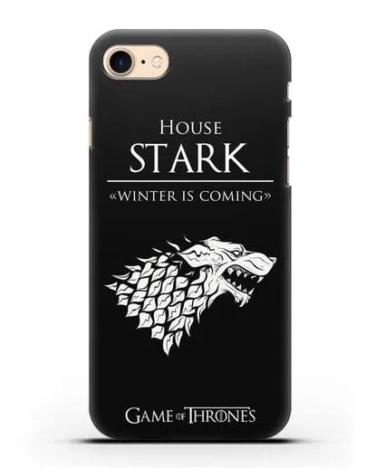 Чехол House Stark. Winter is coming силиконовый для iPhone 7