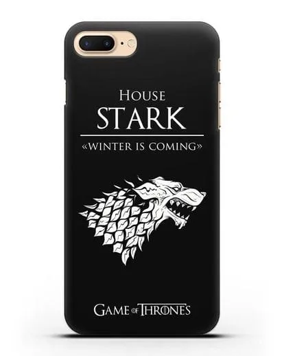 Чехол House Stark. Winter is coming силиконовый для iPhone 7 Plus