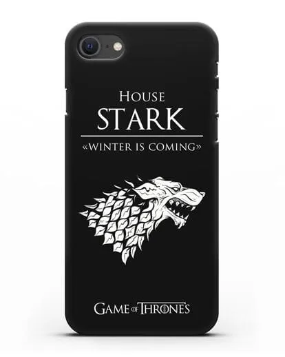 Чехол House Stark. Winter is coming силиконовый для iPhone SE 2020
